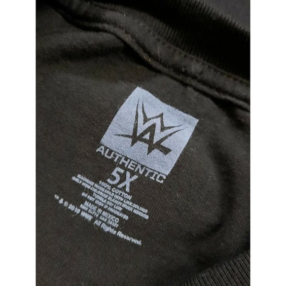 WWE Roman Empire T-Shirt 5XL XXXXXL Reigns "Spare No One Spear Everyone" Shield - Picture 10 of 12